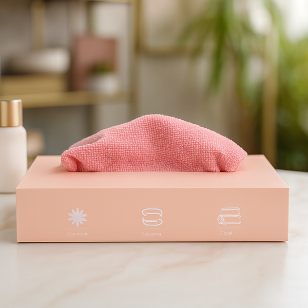 Boîte de 10 serviettes microfibres réutilisables – 20 x 20 cm 