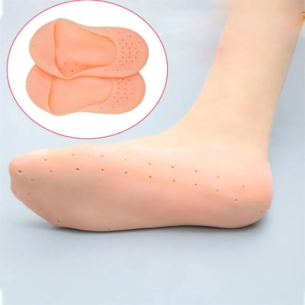 Protège-Pieds en Silicone Respirant – Taille Unique – 1 Paire – Ultra-Confort