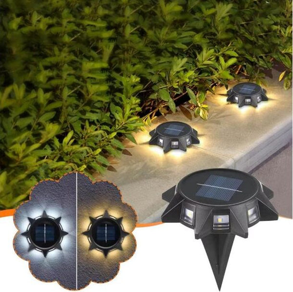 Balise Solaire LED Extérieure – Éclairage Automatique à Énergie Solaire, Étanche et Résistante