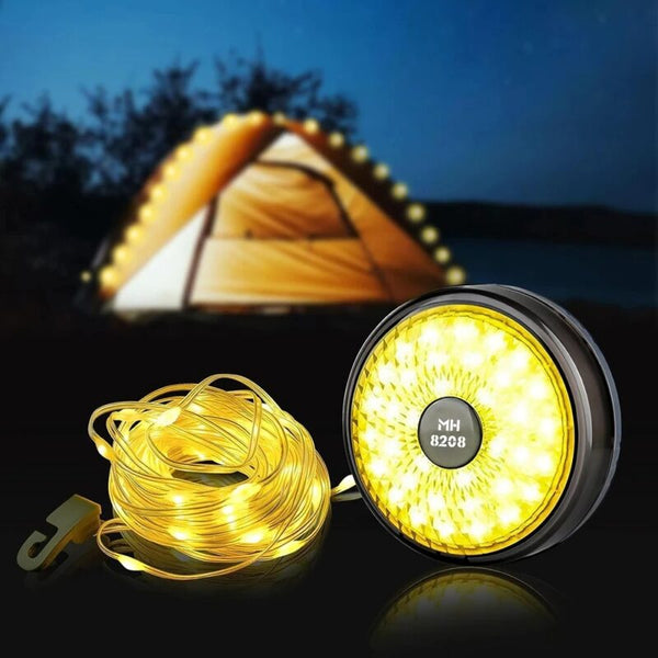 Guirlande LED Extérieure 10M – Éclairage Ambiance & Camping