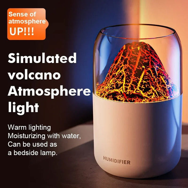Humidificateur d’Air avec Effet Flamme – Créez une Ambiance Unique et Relaxante
