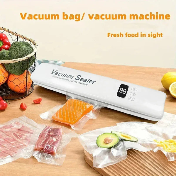 Machine de Mise Sous Vide + Sacs Offerts – Conservez Vos Aliments Frais Plus Longtemps