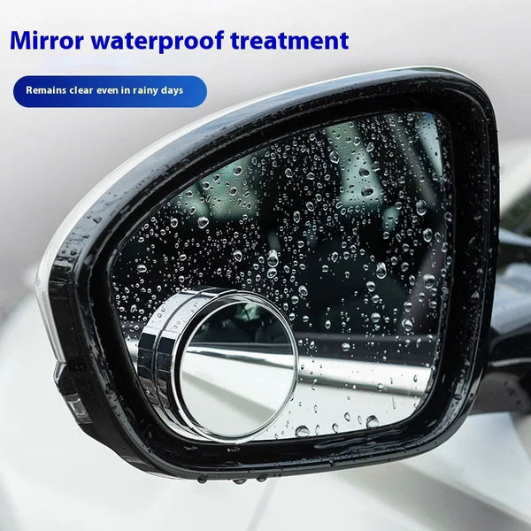 Lot de 2 Miroirs d’Angle Mort Voiture – Version Améliorée BH-001 | Vision Large HD 360° & Installation Facile