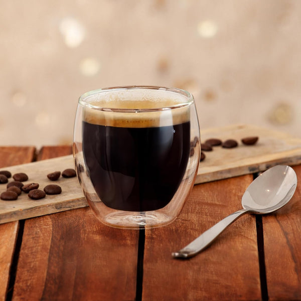 Verre Double Paroi 80ml – Élégance, Isolation et Résistance au Quotidien