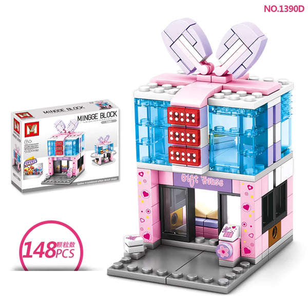 Mini Bâtiment à Construire – Mingge Block MG1390D – 148 Pièces (6+)