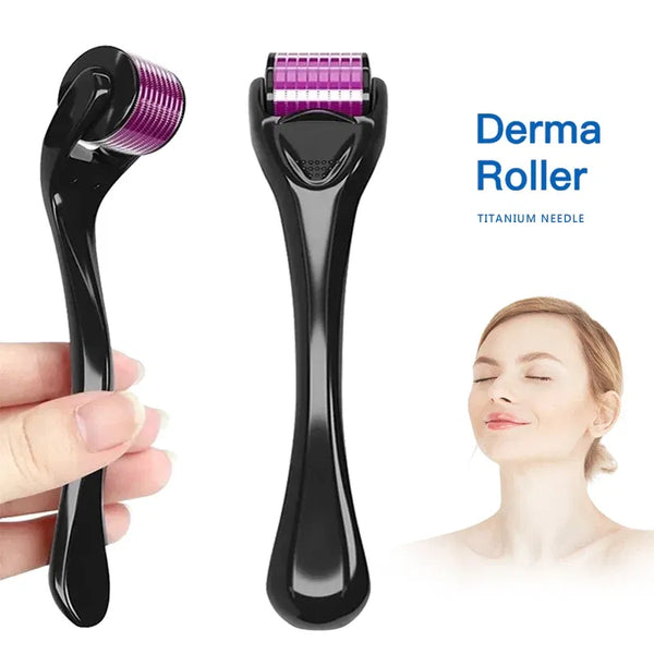 Derma Roller 540 Micro-Aiguilles en Titane – Soin Anti-Âge & Régénération de la Peau