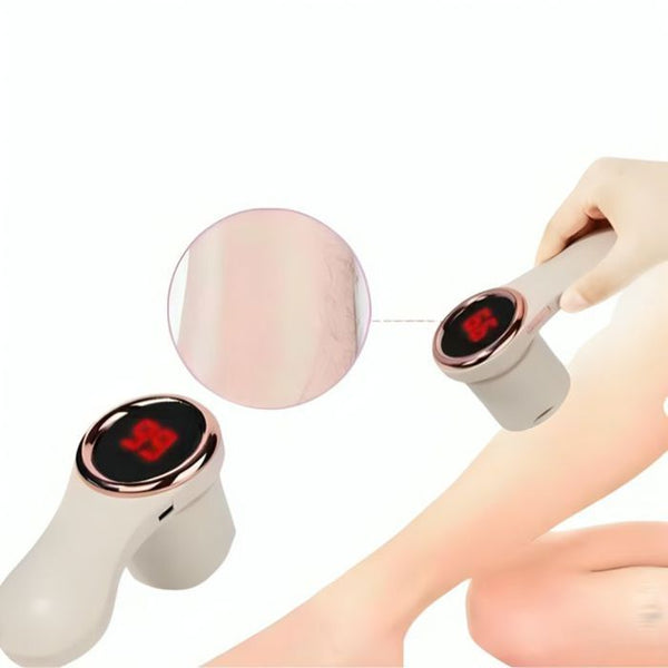 Épilateur & Râpe Pied 2-en-1 – Pour une Peau Douce de la Tête aux Pieds