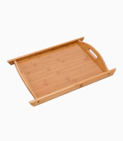 Plateau en bambou 44 x 30 cm – Naturel, élégant et pratique