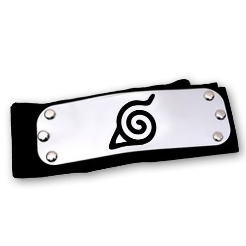 Bandana Cosplay Naruto Noir pour Enfants